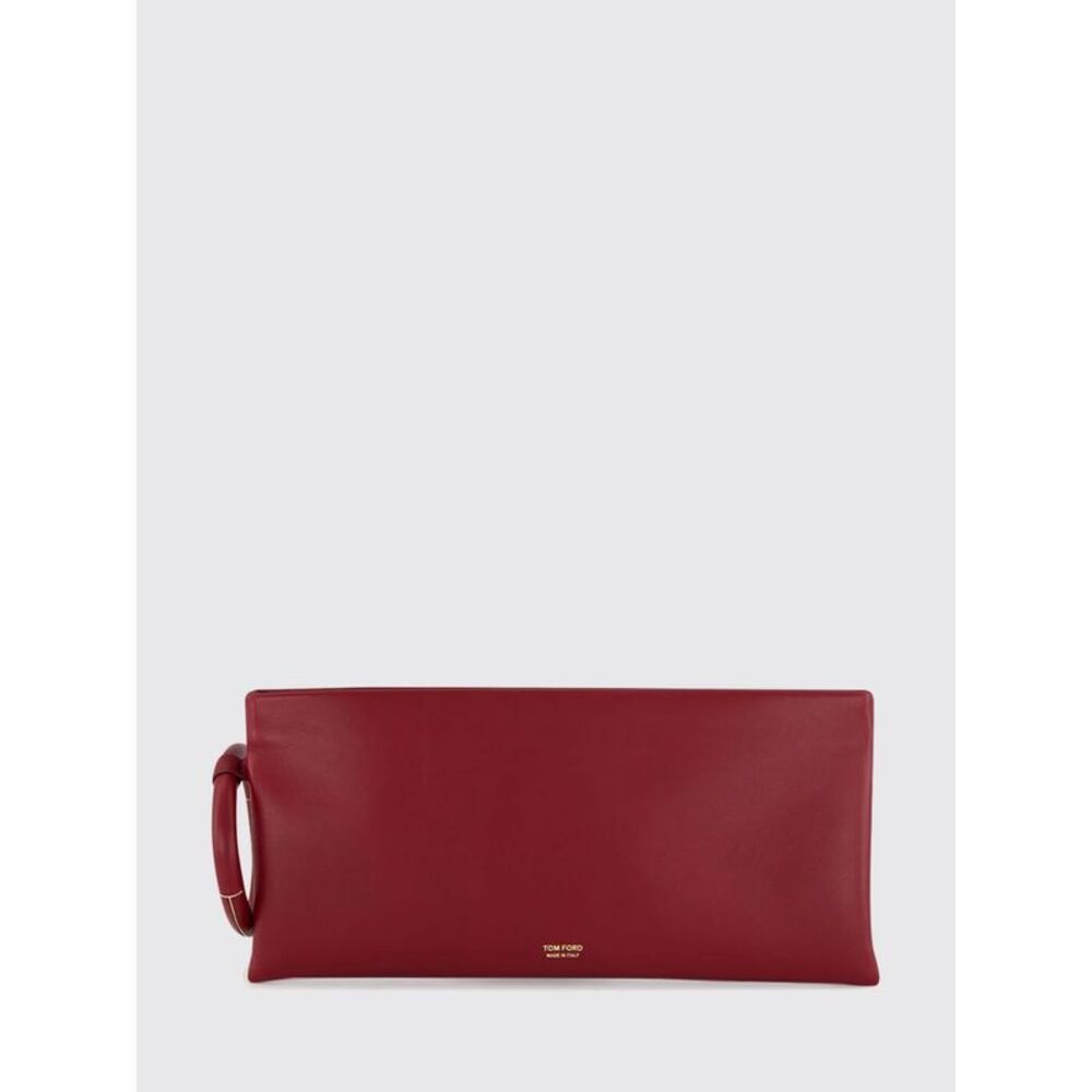 Tom Ford Women Aura Leather Clutch Tom Ford